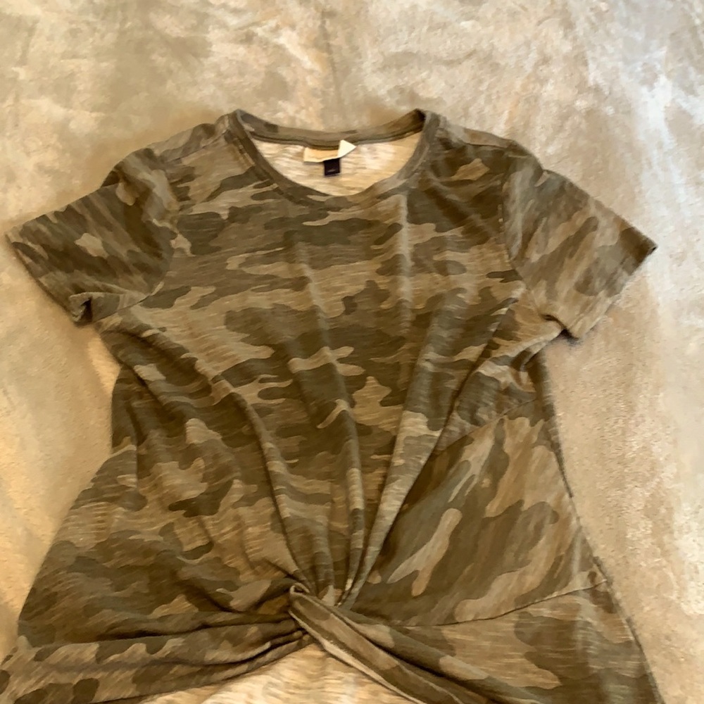 Camo top by universal thread